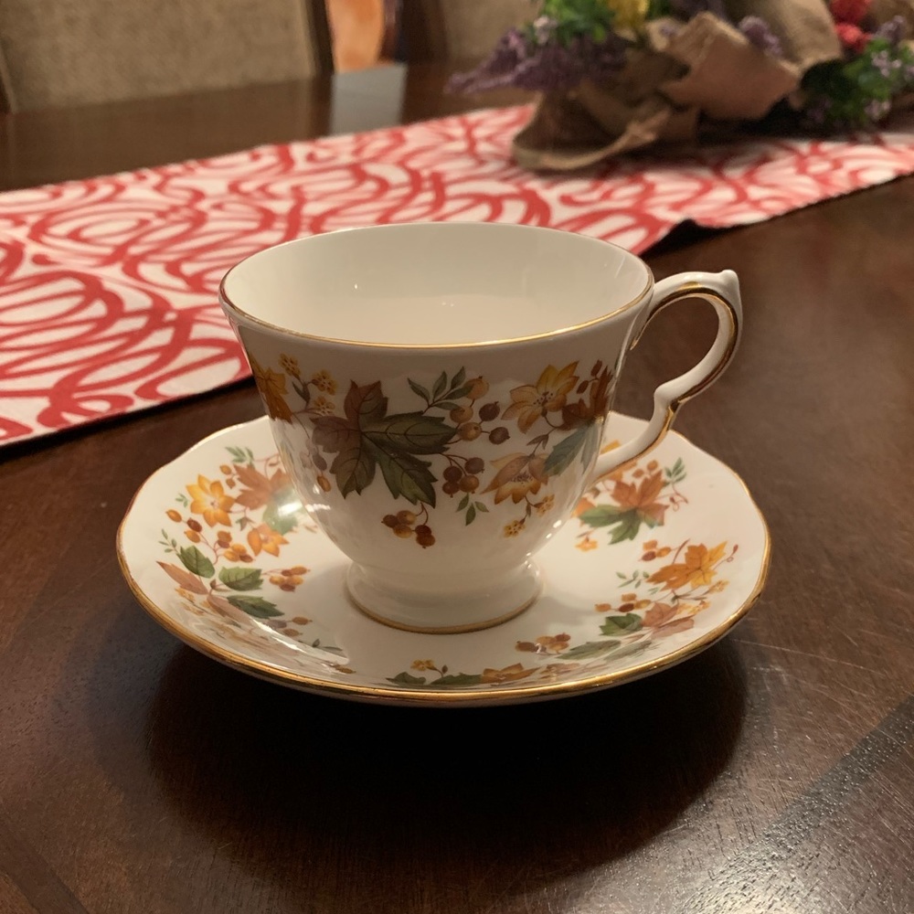 Fall Tea Cup